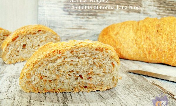 Pane di tipo semi integrale con lievito madre
