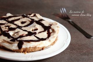 Cheesecake al caffè senza cottura | La cucina di nonna Lina