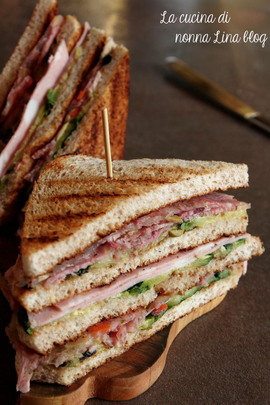 Club sandwich | La cucina di nonna Lina
