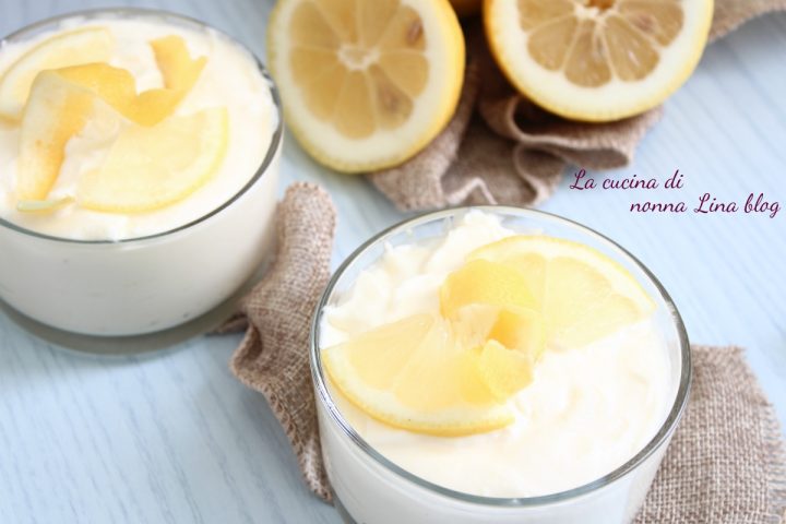 Crema al limone solo 3 ingredienti | La cucina di nonna Lina