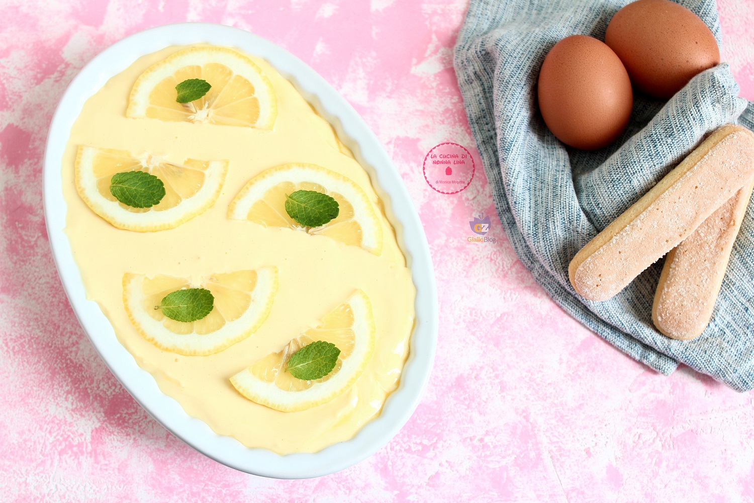 Tiramisù al limone senza alcol | La cucina di nonna Lina