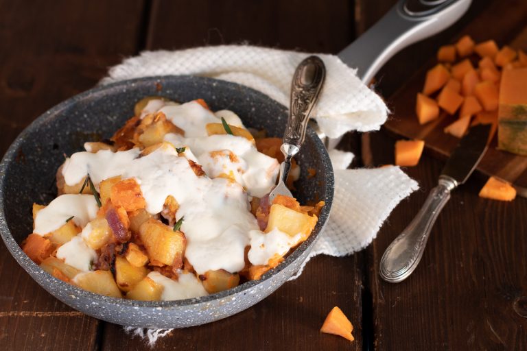 Zucca e patate allo stracchino cremose e filanti ricetta ...