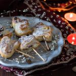 Alberelli di Natale pasta sfoglia e nutella