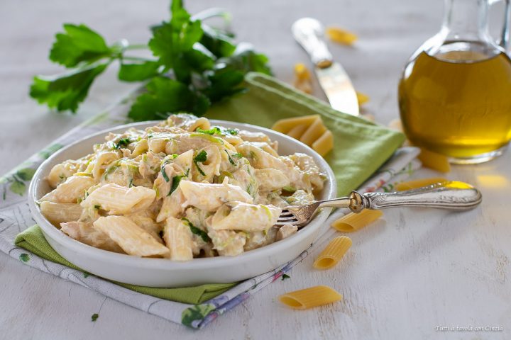 penne zucchine e tonno