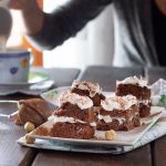 Quadrotti dolci nutella e panna