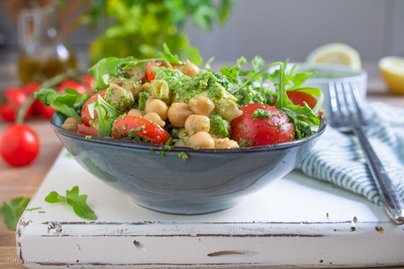 Insalata fredda di ceci