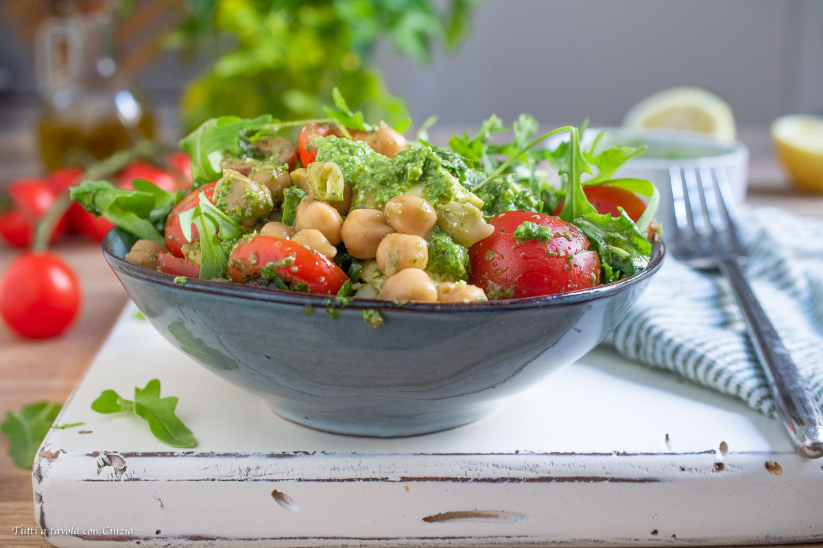 insalata fredda di ceci