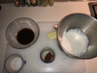ingredienti crema al caffè