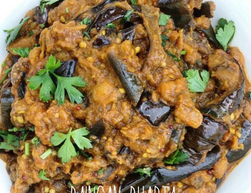 Curry di melanzane – Baingan Bharta