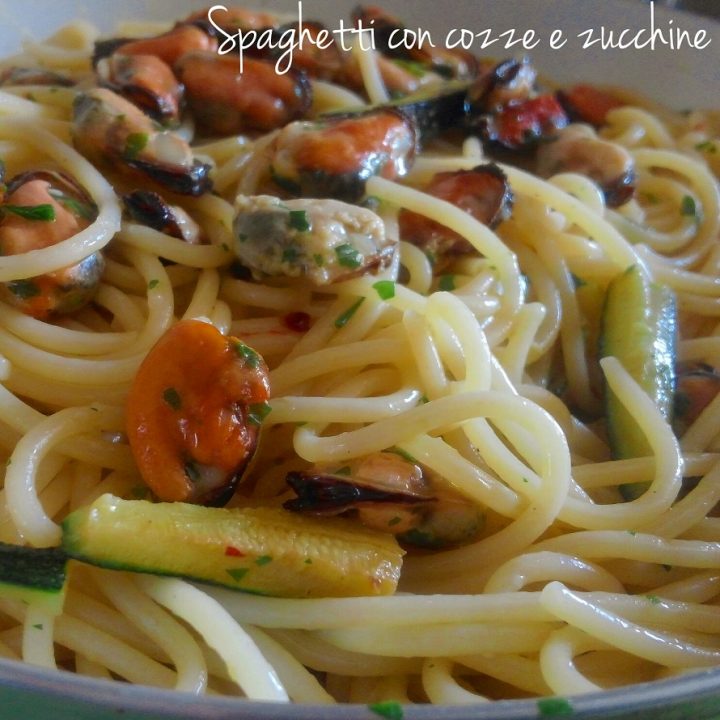 Spaghetti Con Cozze E Zucchine - Ricetta Estiva – I SAPORI DI CASA