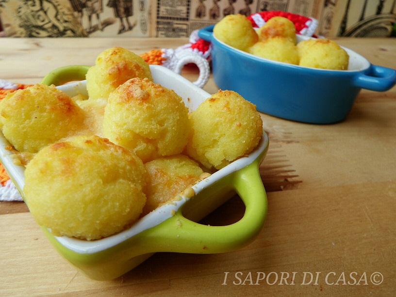 Gnocchi di semolino gratinati