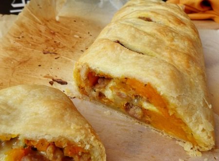 STRUDEL CON ZUCCA E SALSICCIA