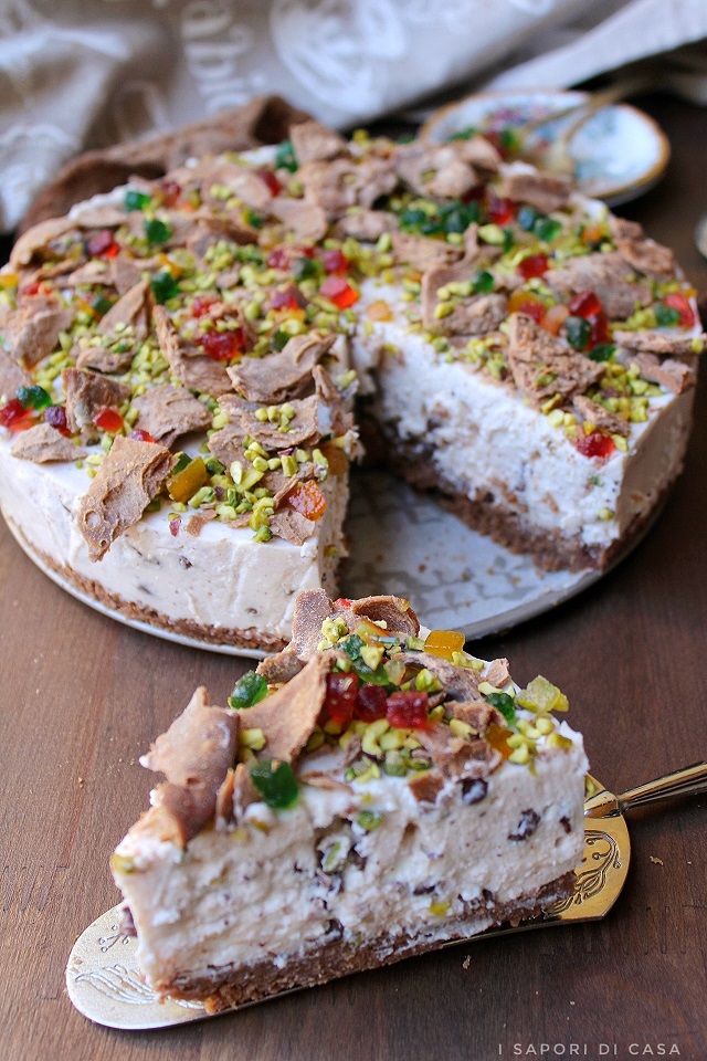 Torta cannolo senza cottura