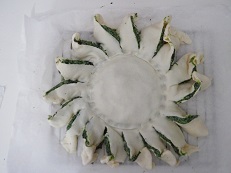 Sole di sfoglia con spinaci e ricotta