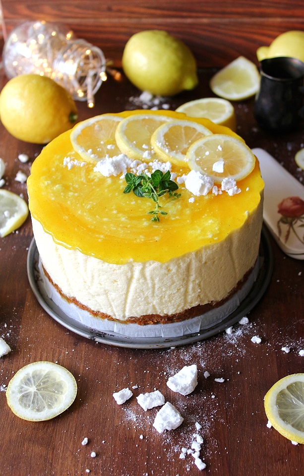 Torta mousse al limone