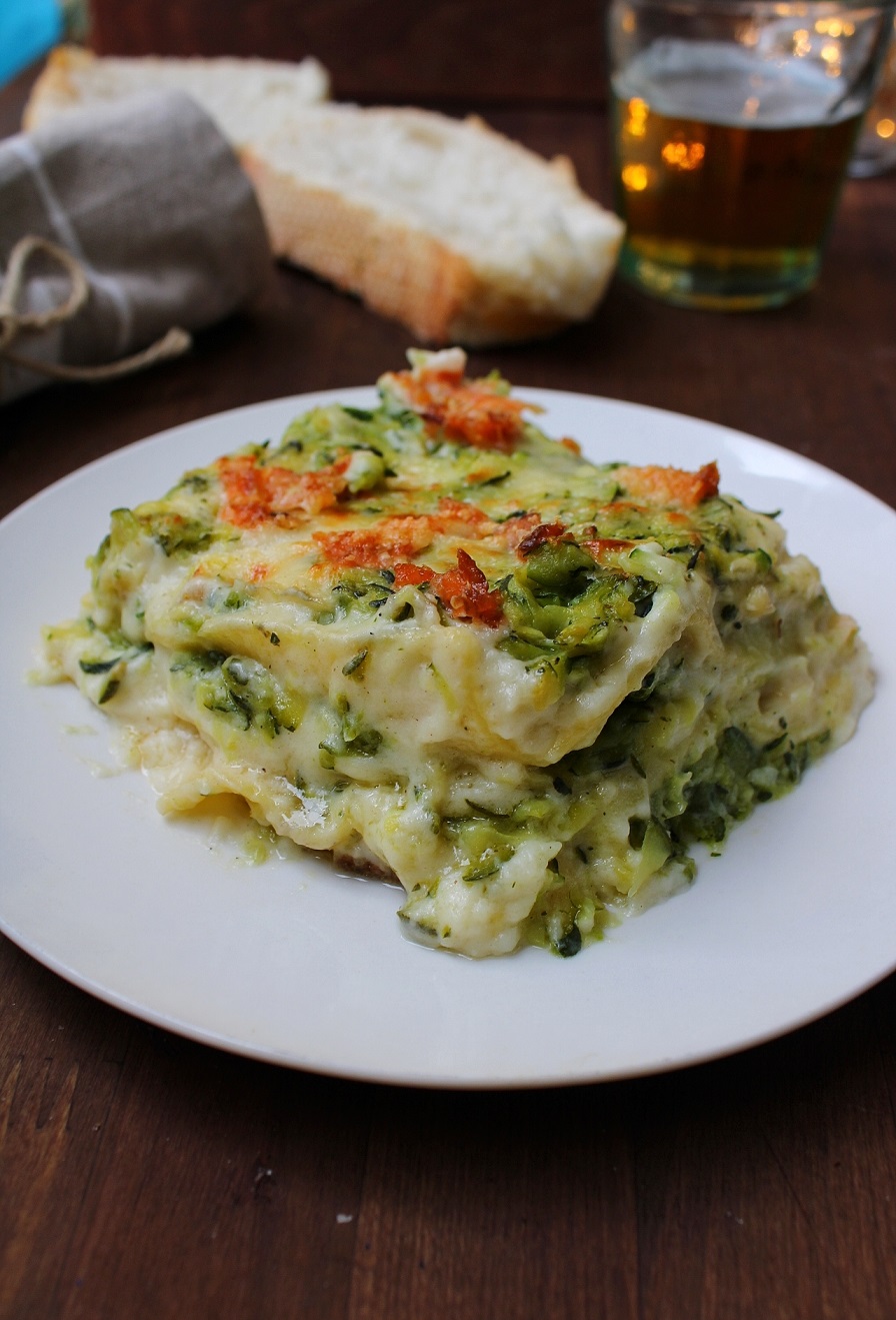 LASAGNA CON SALMONE E ZUCCHINE - I SAPORI DI CASA