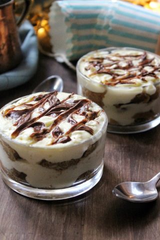 Tiramisù alla Nutella nel bicchiere