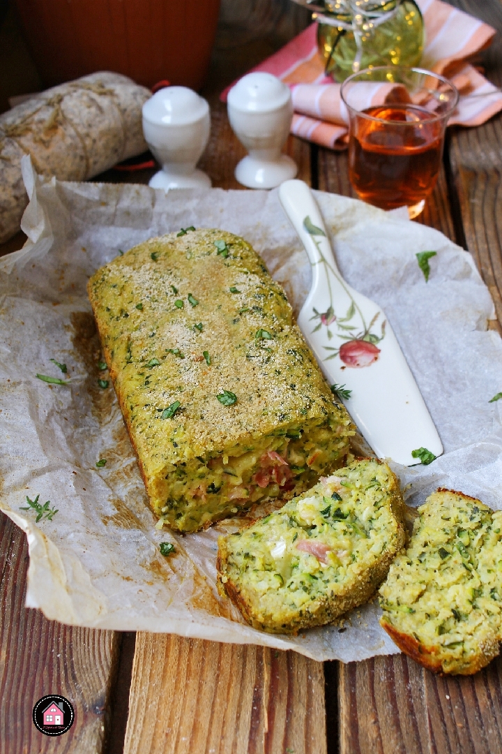 POLPETTONE DI ZUCCHINE E PATATE – I SAPORI DI CASA