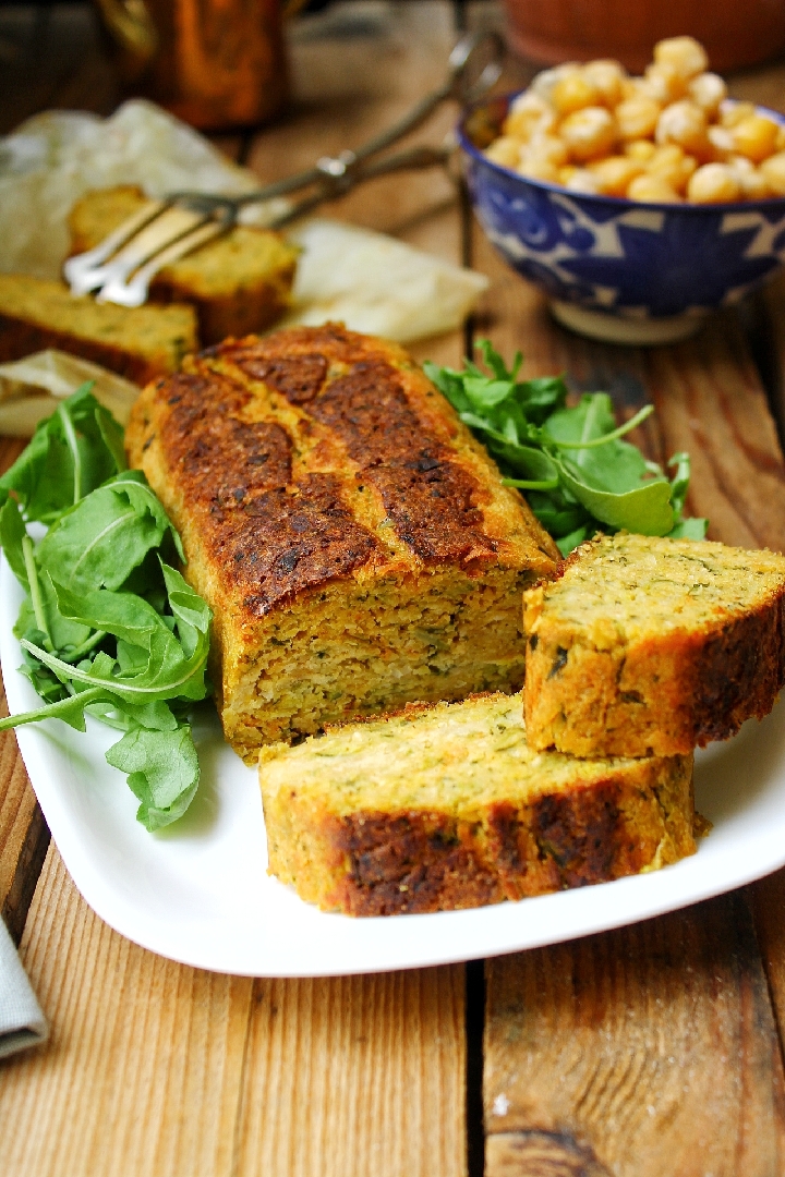 Polpettone Di Ceci E Zucchine