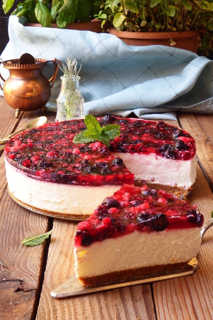 Cheesecake ai frutti di bosco