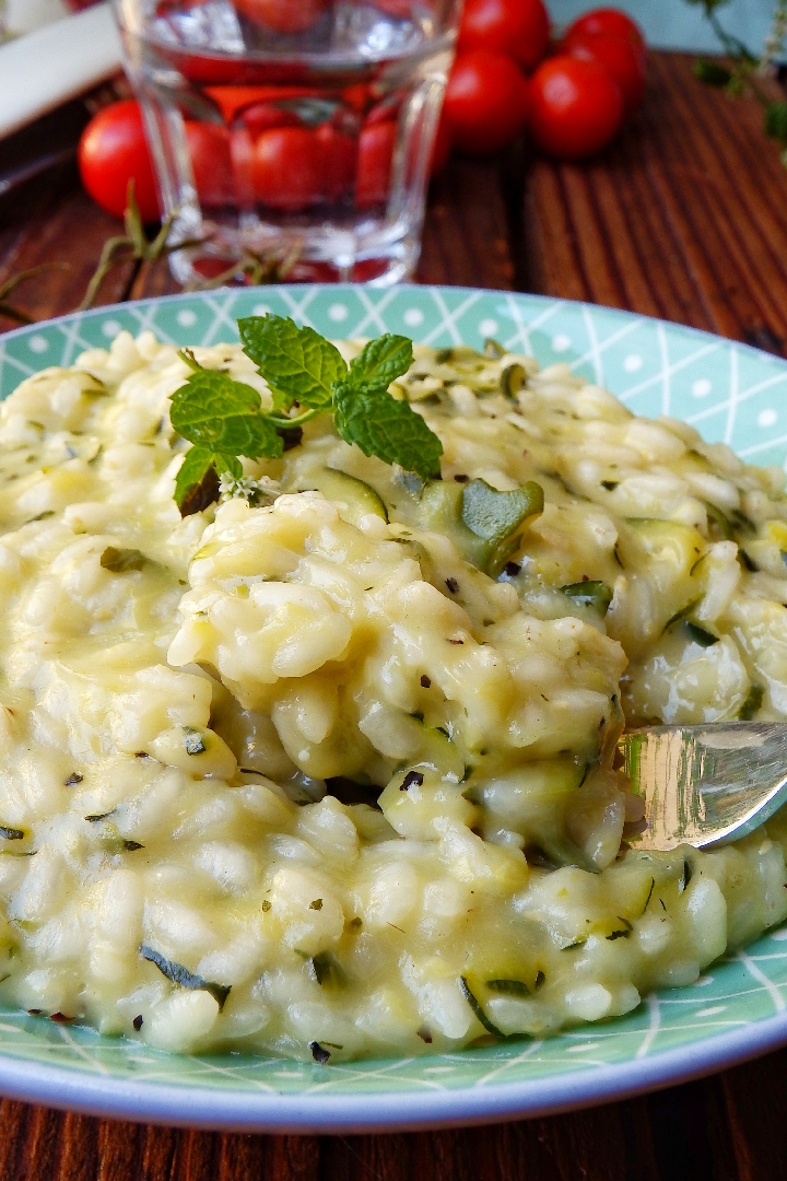 RISOTTO ZUCCHINE E BRIE – I SAPORI DI CASA