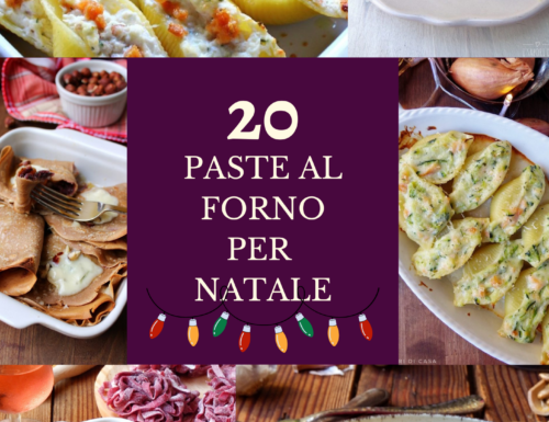 20 PASTE AL FORNO PER NATALE