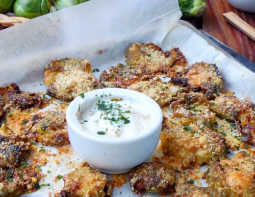 FRITTELLE DI CAVOLETTI DI BRUXELLES