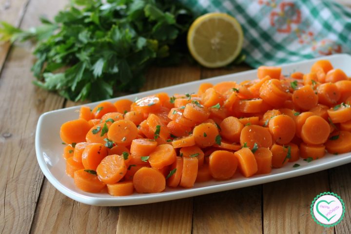 Insalata di carote bollite o lesse