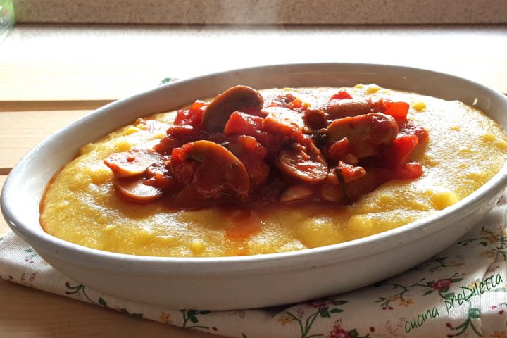 Polenta Con Funghi, Ricetta Veloce | Cucina PreDiletta