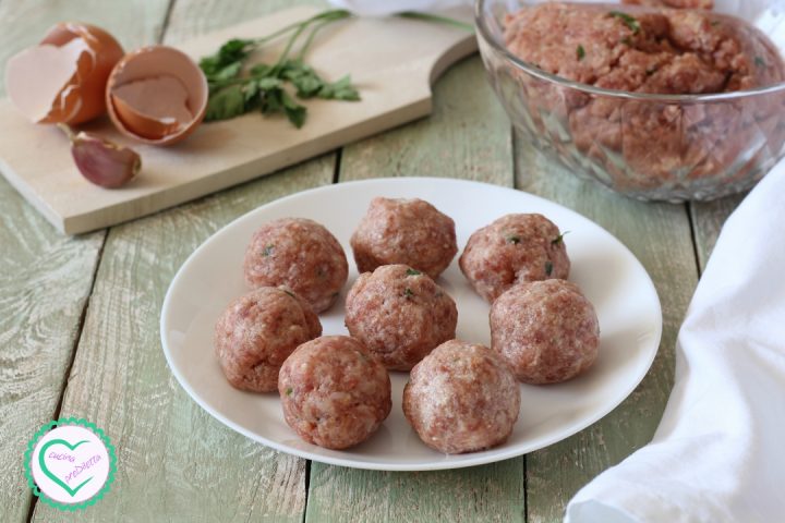 Polpette di carne ricetta di base