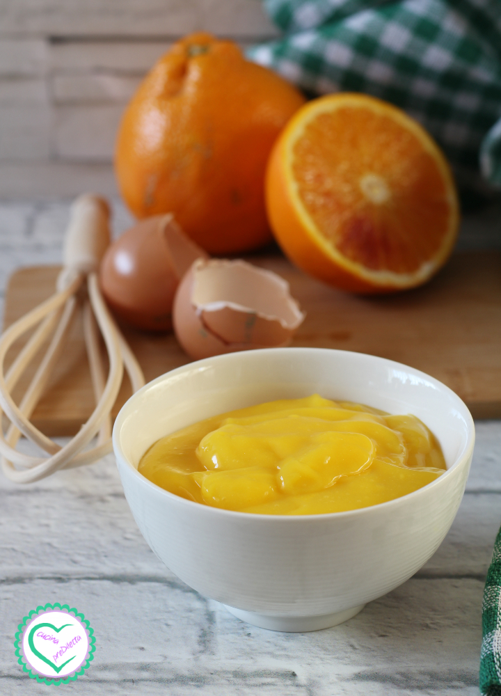 Crema con succo d'arancia