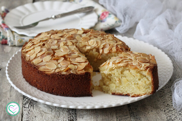 Torta di mandorle senza farina nè lievito (Namandier), ricetta