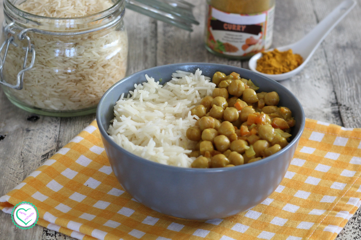 Ricetta Curry di ceci