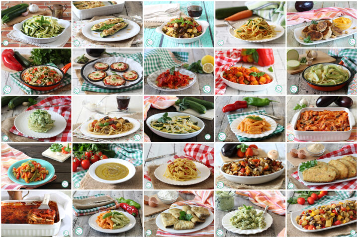 Ricette con ortaggi di stagione: peperoni, zucchine e melanzane