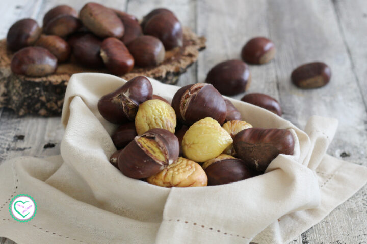 Ricetta Castagne in friggitrice ad aria
