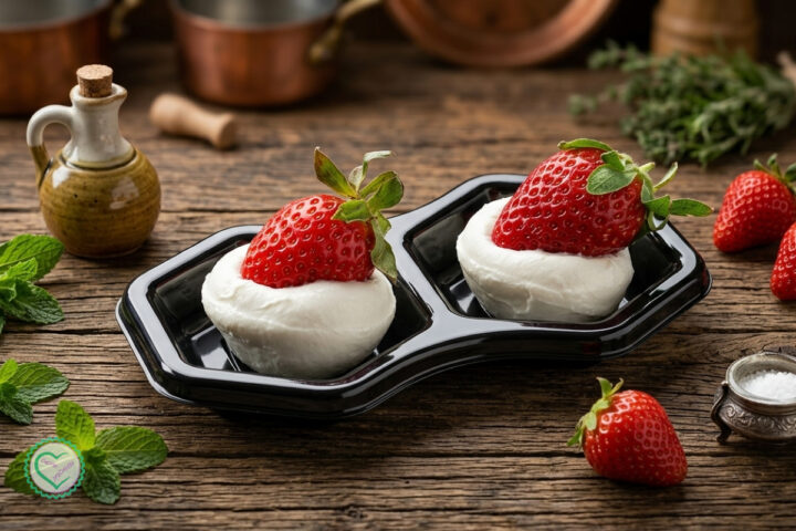 Ricetta Fragole e marshmallow (nuvole di fragole)