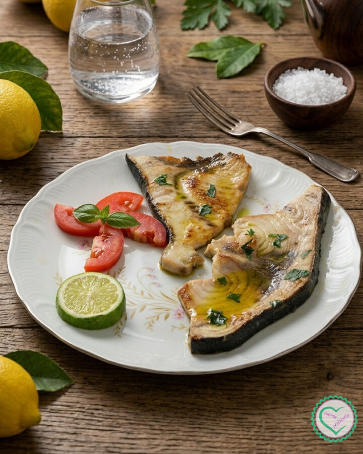 Pesce spada alla piastra, ricetta facile e veloce