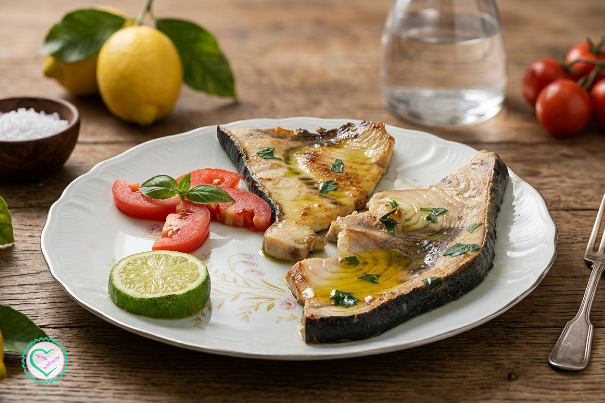 Ricetta Pesce spada alla piastra
