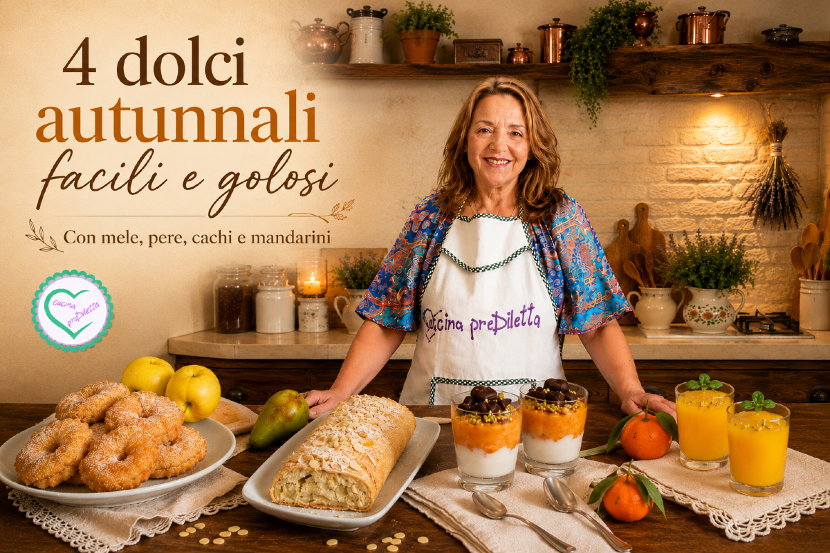 4 dolci autunnali facili e golosi con frutta di stagione