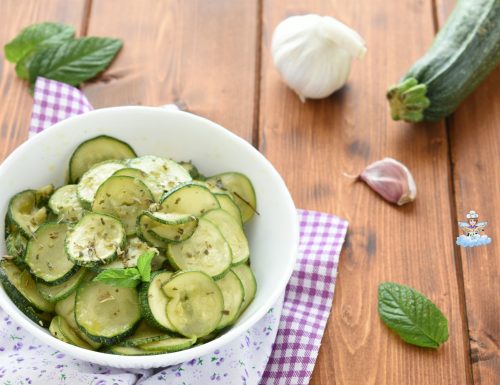 Zucchine trifolate – ricetta light