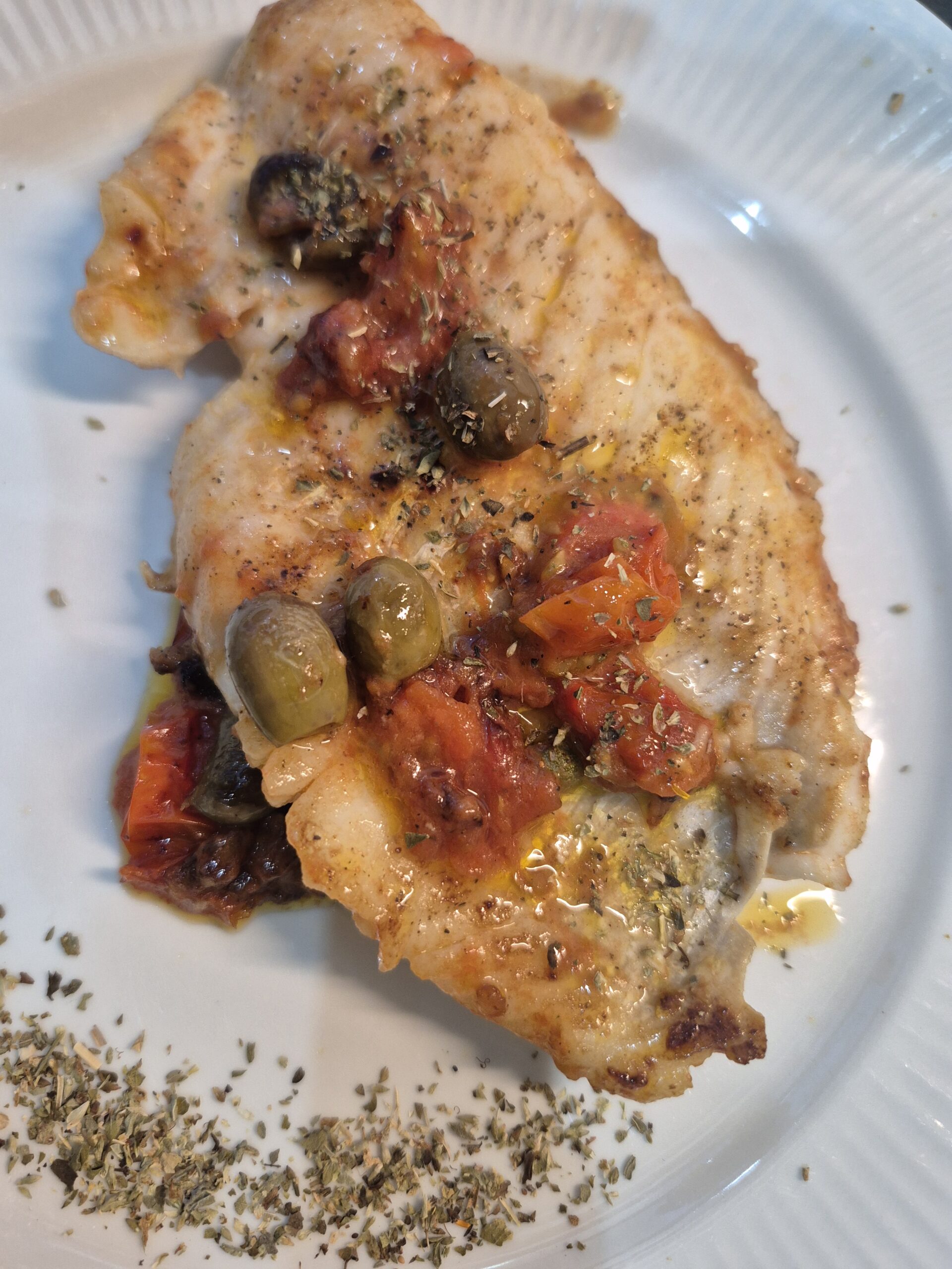 Filetti di scorfano alla pizzaiola