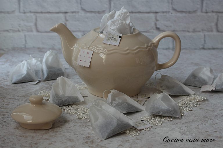 Bustine di the fatte in casa