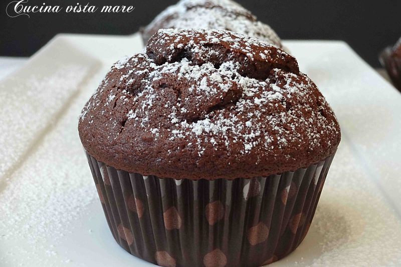 Muffin al cacao facili