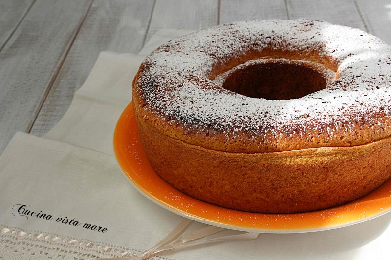 Ciambella carote e mandorle