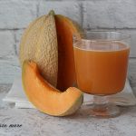 Estratto di melone sedano e cetriolo Cucina vista mare