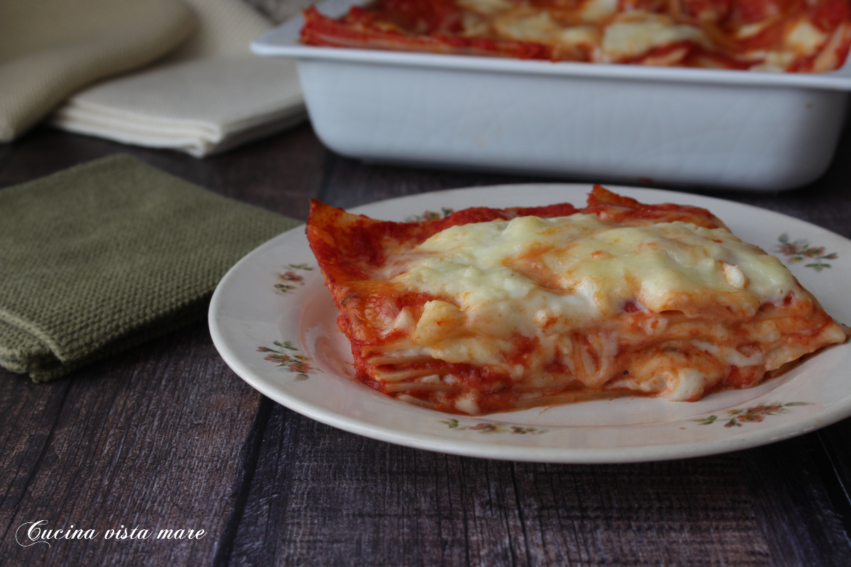 Lasagne al pomodoro
