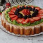 Torta Mary Ann alla frutta Cucina vista mare