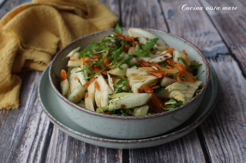 Insalata di finocchi e rucola