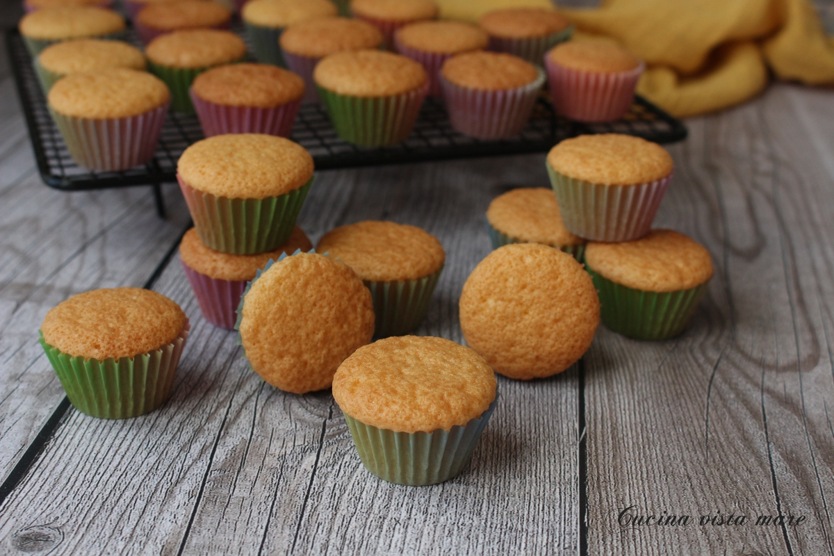 Mini muffin alla vaniglia Cucina vista mare