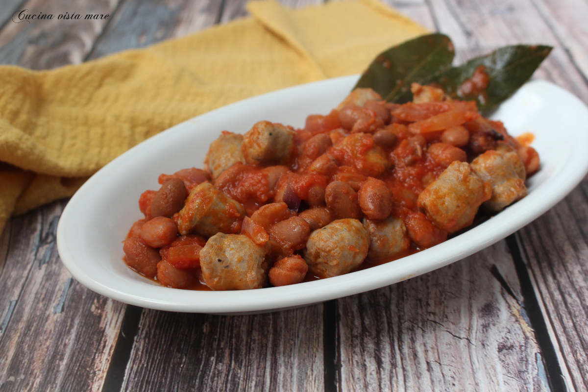 Fagioli alla Bud Spencer Cucina vista mare